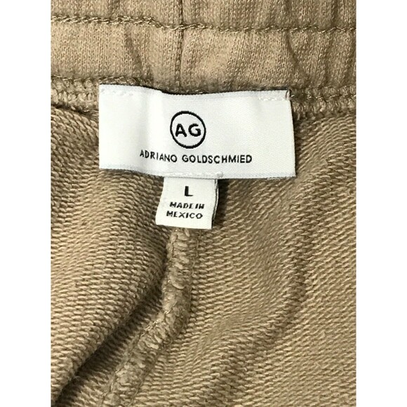 2 PAIR AG Adriano Goldschmied Jeans Co. Size LARGE Brown Gray Terry Sweat Shorts - Picture 16 of 16